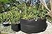 ECOgardener Grow Bags Plant Pots 5 Pack 5 Gallon wth Handles Premium Quality Raised Bed Fabric Planter