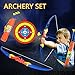 Wowok Kids Toy Archery Bow and Arrow Set with Target Quiver and 3 Suction Cup Shot Bow for Boys Girls Indoors Outdoors Garden Fun Game