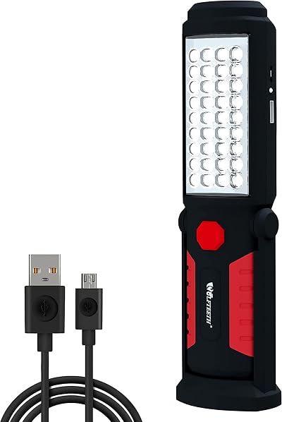 Wolfteeth Rechargeable Work Light 2200mAh Magnetic LED Flood Torch