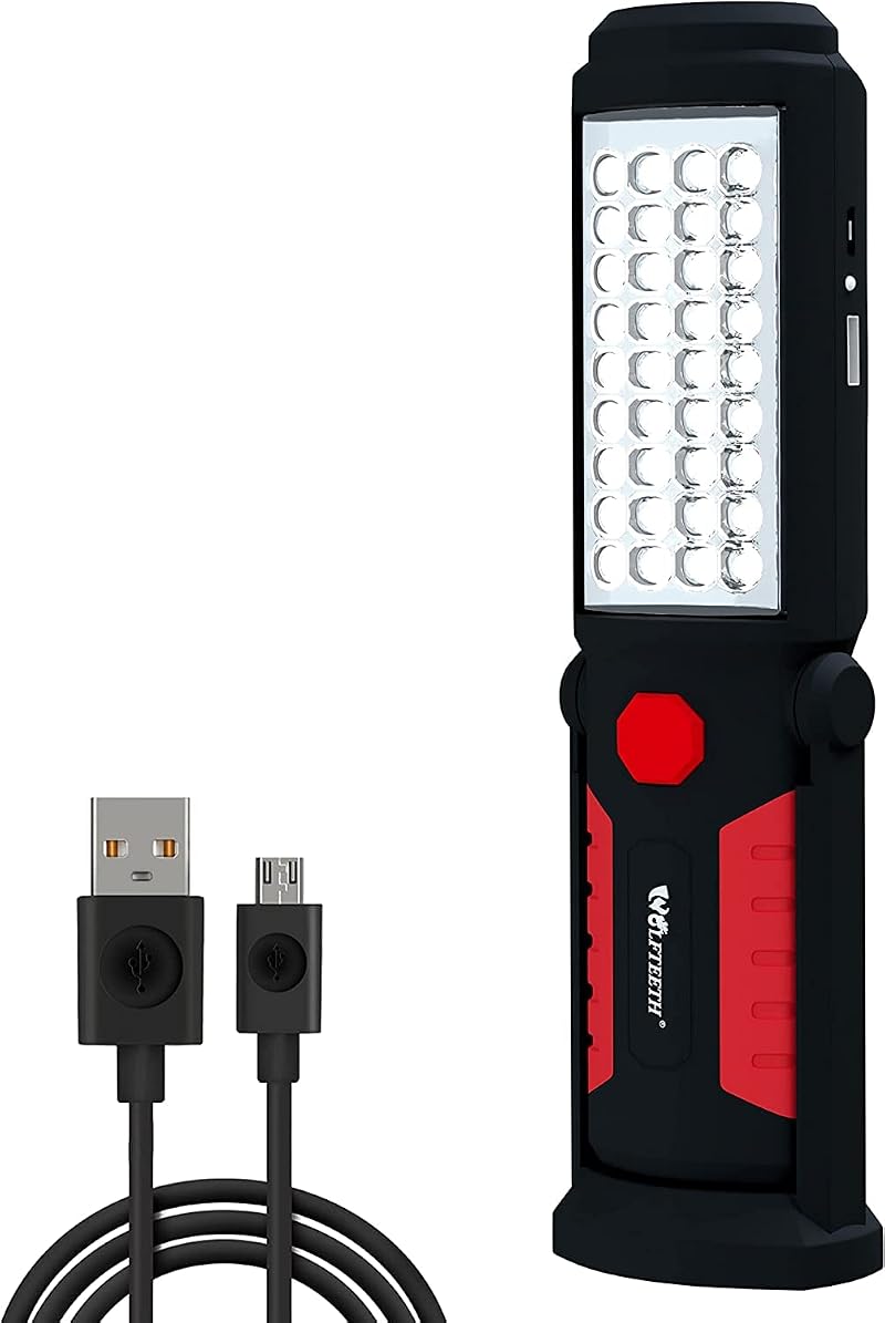 Wolfteeth Rechargeable Work Light 2200mAh Magnetic LED Flood Torch