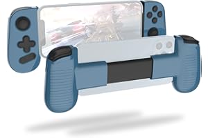 TUDIA Easy Snap On Hard Case Compatible with Backbone One Gaming Controller [for iOS Version Only], Snug Fit Protective Tough Case Anti-Scratch Extra Grip Cover [CASE ONLY] - Blue