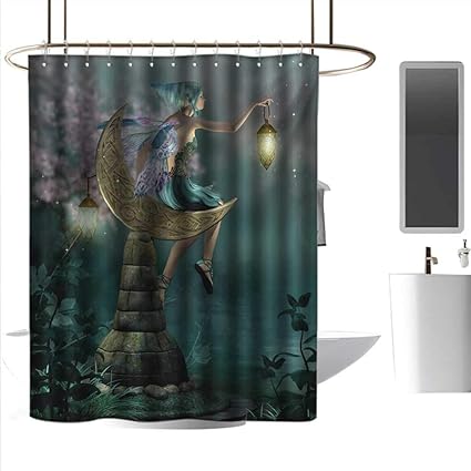 Amazon Com Shower Curtains For Kids Unisex Fantasy Little Pixie