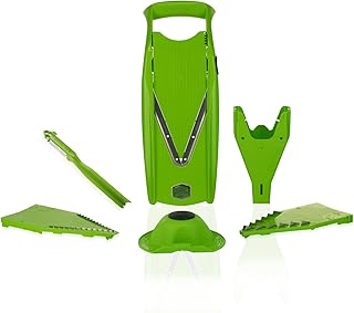 Börner V5 Plus Set Gemüsehobel Zwiebelschneider Gemüseschäler Kartoffelschneider Obstreibe Küchenhelfer Karottenschneider