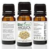 BioFinest Angelica Oil - 100% Pure Angelica Essential Oil - Boost Immune System and Strength - Premium Quality - Therapeutic Grade - Best For Aromatherapy - FREE E-Book (10ml)