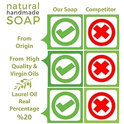 Aleppo Soap - 3 Pack - 8 oz each -%20 Laurel