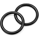 CarJuumap N90765301 Thermostat O-Ring Compatible with Audi VW 1998-2025 | Compatible with 1998-2025 A1 A3 A4 A5 A6 A7 Q2 Q3 Q5 Q7 Q8 TT Golf Jetta and Tiguan; OE coolant pipe seal ring 32x4mm 2PCS.