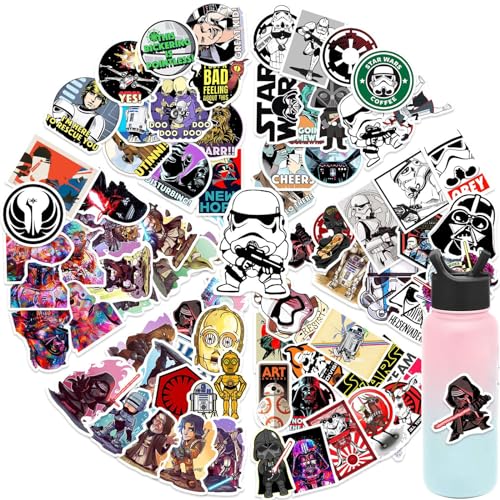 NineGirl Cool Star War Character Stickers