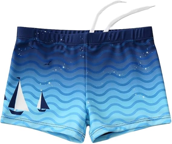 Amazon Oysiro 水着 キッズ 男の子 サーフパンツ 子供 ショートパンツ ボーイズ 半ズボン 男児 ジュニア ビーチパンツ 短パン 海水パンツ 子供用 水陸両用uvカット 速乾 水遊び ヨット柄 水泳パンツ 夏休み 1 130 140 150 160 水着 通販