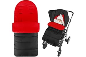 MORXINLE Baby Bunting Bag,Stroller Footmuff Universal,Stroller Sleeping Bag,Waterproof Toddler Footmuff,Cold Weather Resistant Baby Stroller Footmuff Fits Most Pushchair,Winter Outdoor Stroller Sleeping Bag
