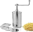 Stainless Steel Sev Chakli Maker / Sancha Machine Indian Snacks / Murukku Maker / Farsan Sev Maker with 5 different Jalis