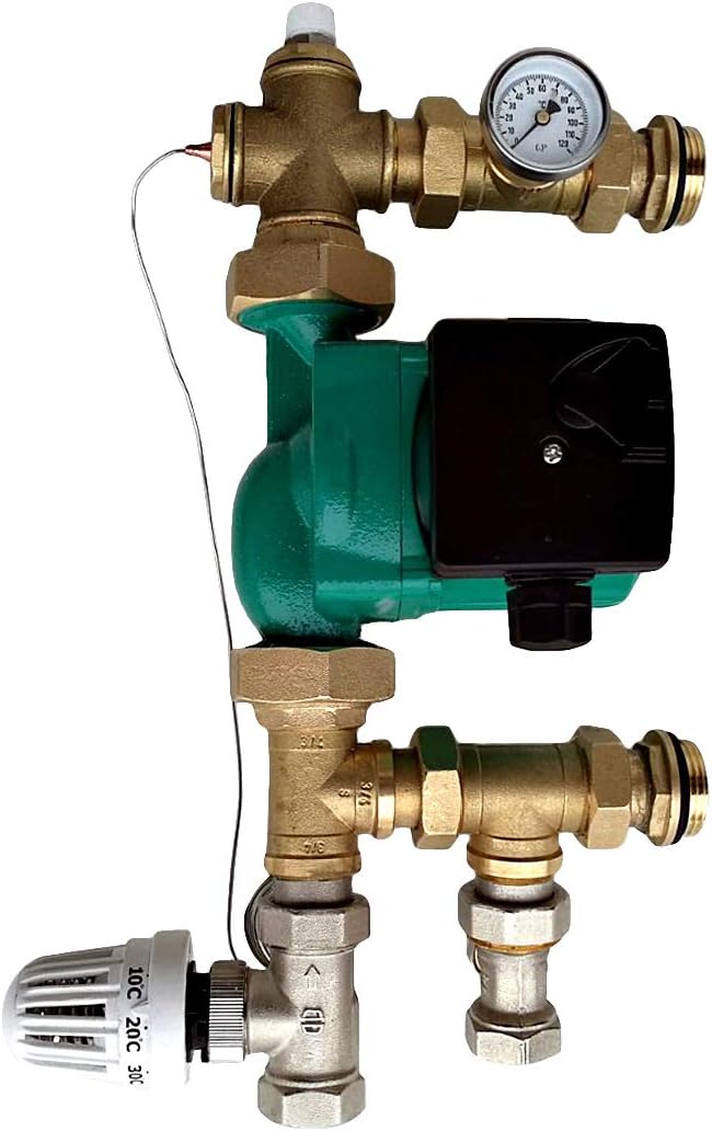 Festwertregelset für Fußbodenheizung mit Pumpe OMI Pumpengruppe / TOP PREIS Amazon.de Baumarkt