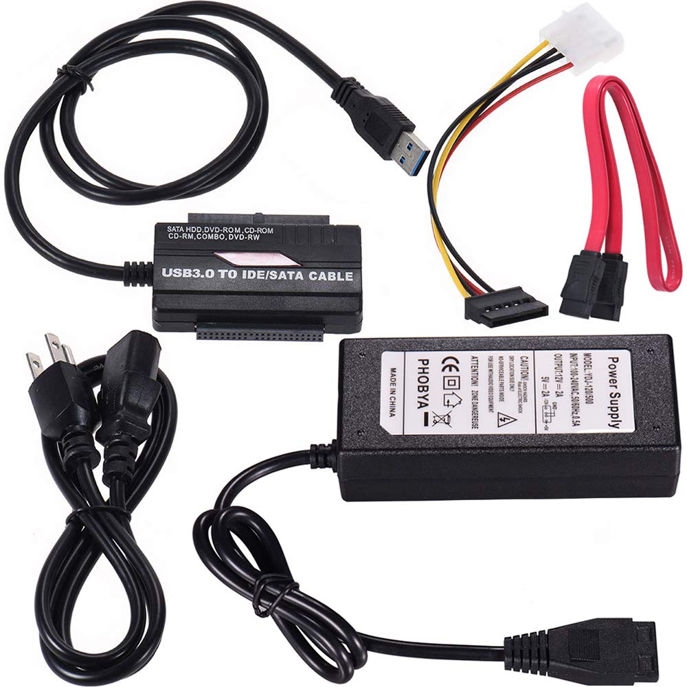 Usb 3 0 To 2 5 3 5 Hdd Hard Drive Sata Ide Adapter Converter Power Cable Otb Computer Accessories Peripherals Hard Drive Accessories Grupbaucells Com