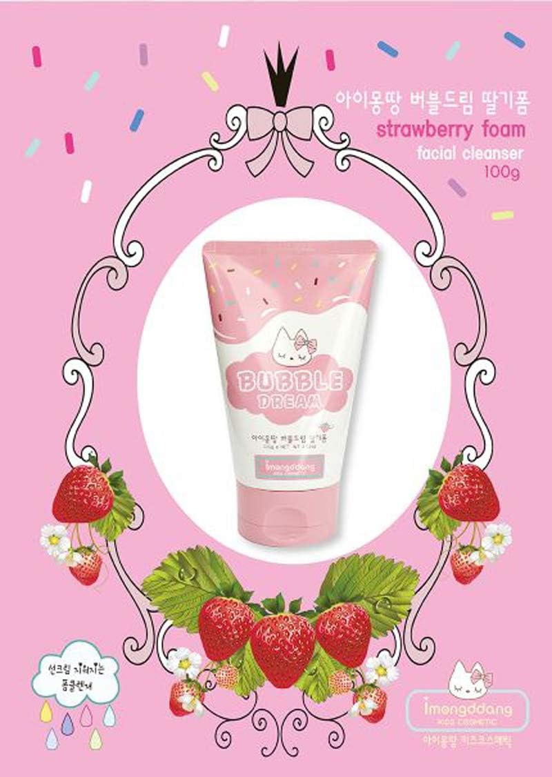 TiniTina I Mong Dang Bubble Dream Strawberry Foam 100g 3.52oz