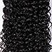 Golden Rule Brazilian Kinky Curly Hair Weave 100% Human Hair Extensions Natural Color Mixed Length (24 26 28)