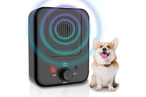 TBYUM Bark Box Anti Barking Device and Neighbors Dog Silencer 33 Ft - 3 Modes Bark Box Anti Bark Device, Stop Barking Dog Devices, Ultrasonic Dog Bark Control, Bark Deterrent Outdoor