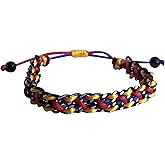 Variety of Handmade Colombian Bracelets (Threaded Black Chain)