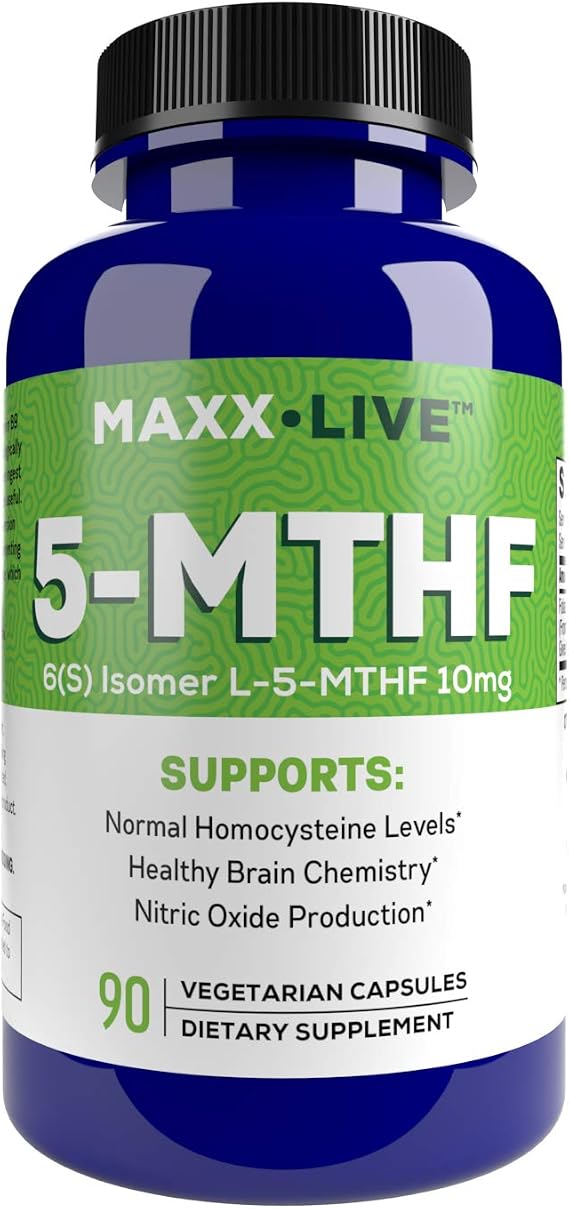 Maxx Live L Methyl folate 10mg Professional