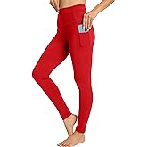 Kcutteyg Yoga Pants for Women with Pockets High Waisted Leggings Workout Sports Running Athletic Pants
