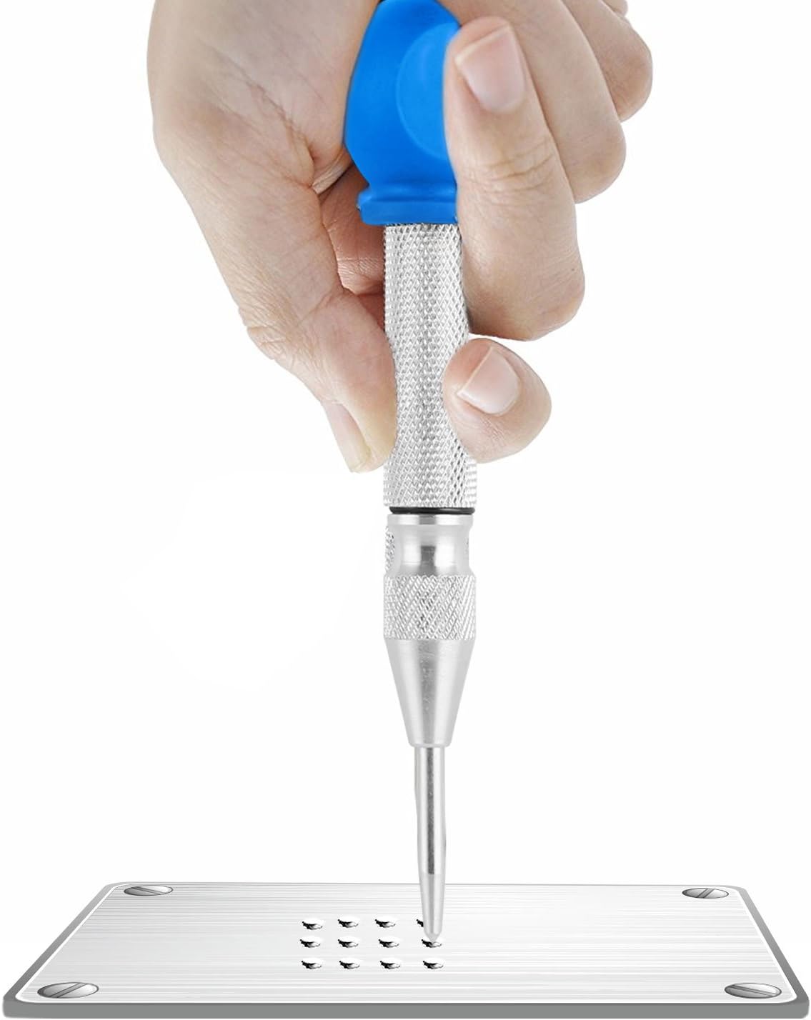 🔨Stainless Steel Center Punch Set Automatic Hammer for Car Window