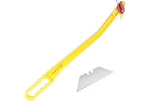 IRWPITW Hayknife, 29" Hay Knife Tool, Net Wrap Cutter, Open the Round Hay Bale, Big Straw Bail, Cutting Twine String, Cut Feed Bag Mesh, Livestock Farmer Knife for Horse Cow Goat Sheep Cattle Farm