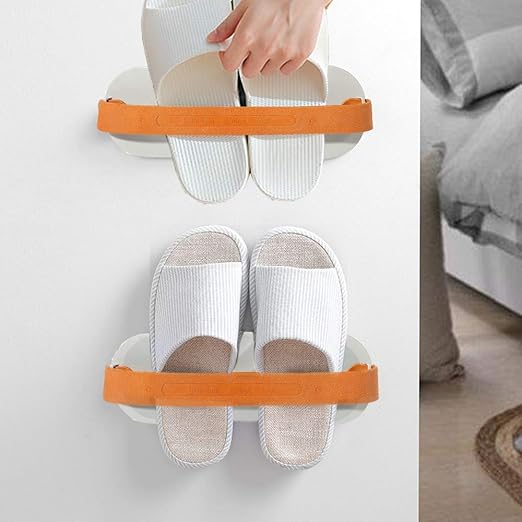 Amazon Com Bimag Wall Mounted Shoe Rack Bathroom Shoe Organizer