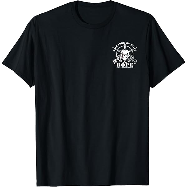 Débardeur BOPE Brésil - Unité Tactique Police Militaire Rio De Janeiro, Coupe Classique Légère