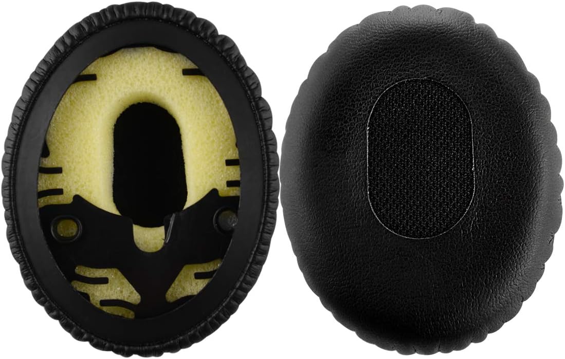 Geekria Replacement Ear Pads Compatible with Bose QC3 ON-EAR, QuietComfort 3 Headphones, Ear Cushions (Black) - Image 4