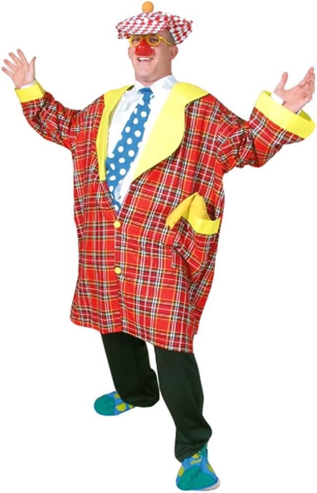 Buttons The Clown Costume Size Medium (4042) Clothing