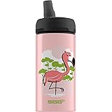 Sigg Cuipo Born Live Green Active Top Water Bottle, Pink, 0.4-Liter