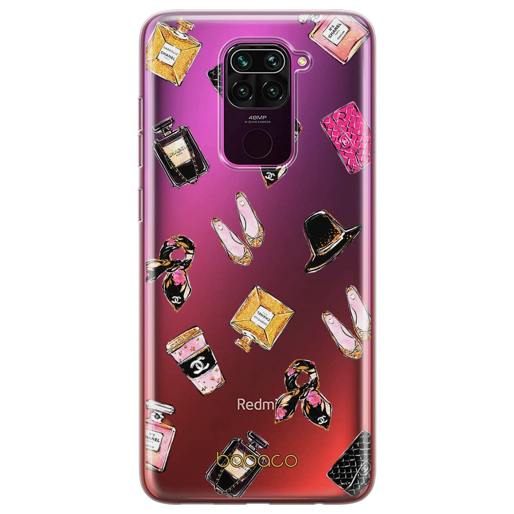 Babaco ERT GROUP mobile phone case for Xiaomi REDMI NOTE 9 original and officially Licensed pattern Fashion 002 optimally adapted to the shape of the mobile phone, partially transparent