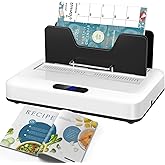 Thermal Binding Machine, 500 Sheets Capacity, No Preheat Time, Digital Touch Panel with Air Cooling, Electric Binder for A4/A5/Letter Size Business Documents, Office and Home Projects