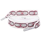 72" Long White Laces with Black & Red Bandage "Ouch" Design from Sourpuss Clothing