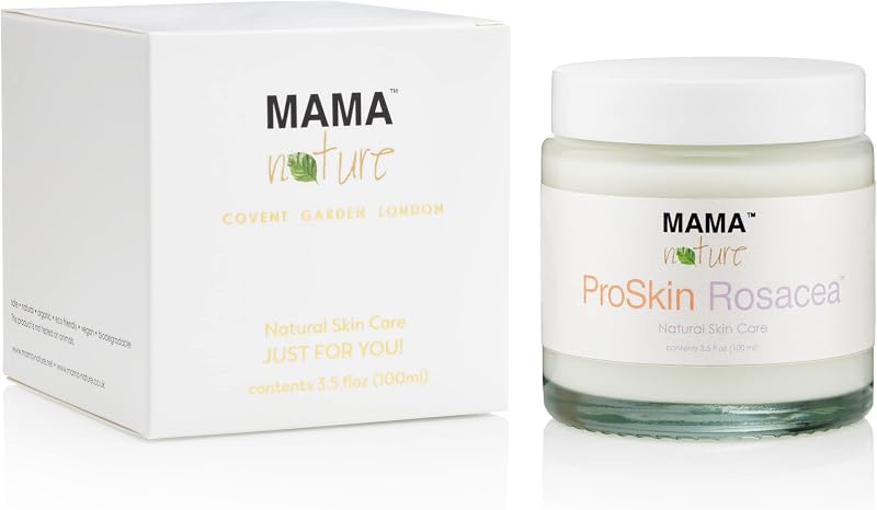Mama Nature Rosacea Relief Day Night Face Cream 100ml All Natural UK Handmade