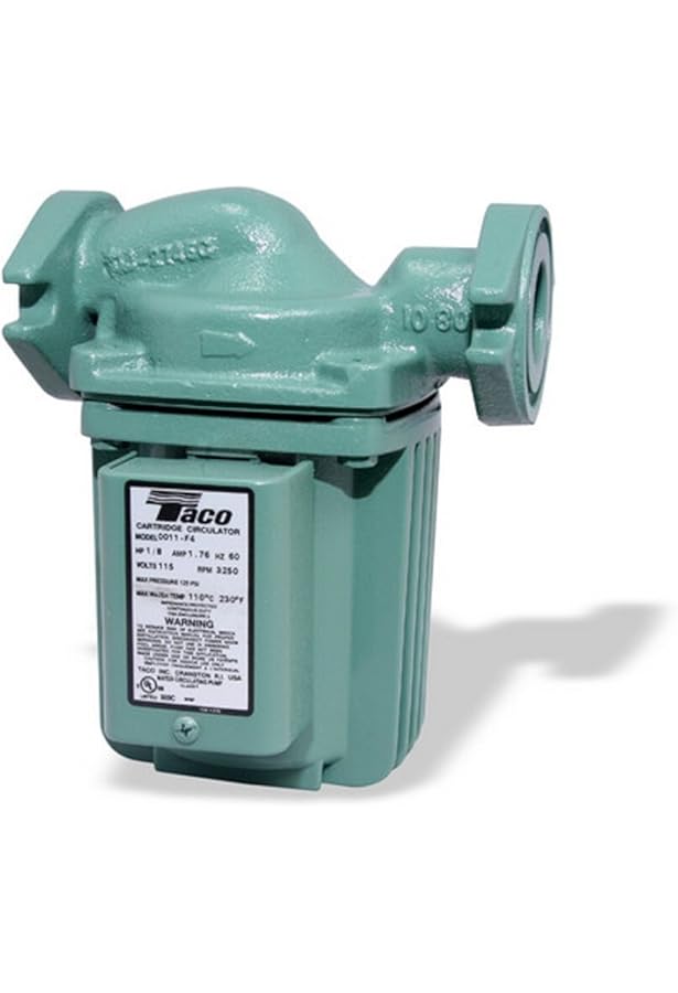 Taco 0011-F4 1/8-HP Cast Iron Cartridge 