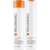 Paul Mitchell Color Protect Shampoo and Conditioner Set, Adds Protection, For Color-Treated Hair