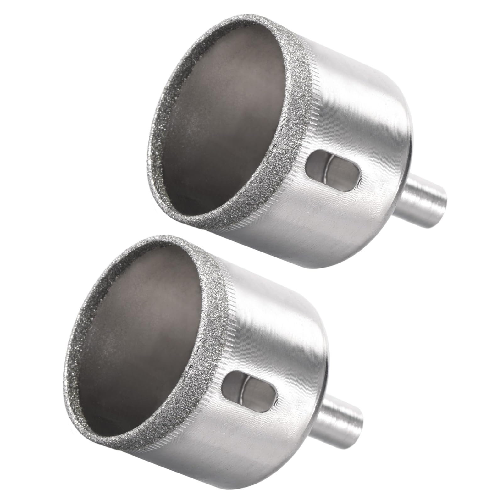 CoCud Diamond Hole Saws Drill Bits, 38mm / 1-1/2" Drilling Diameter, Nickel Plated Carbon Steel Drill Bit - (Applications: for Glass Ceramic Tiles Marble Stone), 2-Pieces