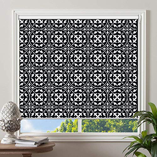PASSENGER PIGEON Blackout Window Shades, Premium UV Protection Water Proof Custom Roller Blinds, Printed Picture Window Roller Shade, 20" W x 36" L, JIHE-6