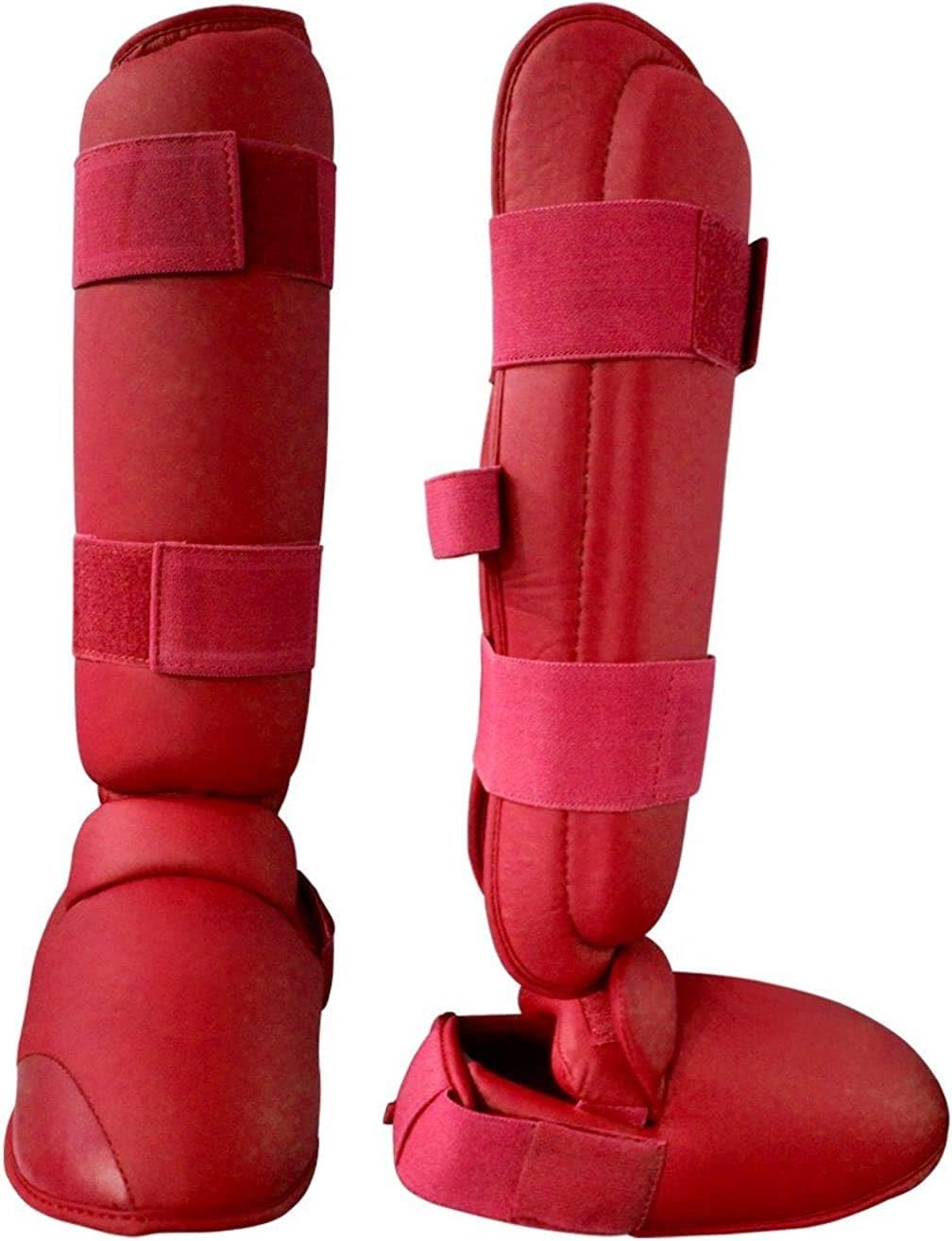 MACS Adults Kids Karate Shin Instep Protector Leg Foot Sparring Gear