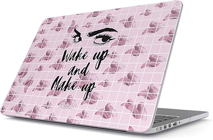 Glitbit Custodia Per Macbook Air 13 Inch Case Model A1932 179 With Retina Display And Touch Id Wake Up Make Up Makeup Artist Quote Glam Mascara Makeup Goals Trucco Frasi Amazon It