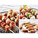 LVOERTUIG BBQ Grill Tray Pan Stainless Steel Cooking Smokeless Korean Style Non-Stick Griddle Plate for Outdoor Home Kitchen Roasting Camping Grillingthumb 4