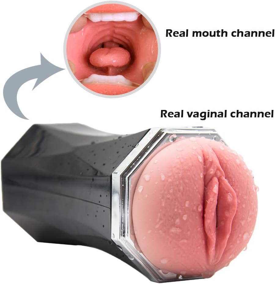 2 in 1 Women Torso Feel Full Size Soft, Hands Free Flesh Sexy Underware for Six Men's Toys for Pleasure Remote Party Gifts