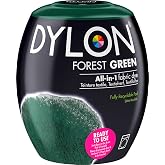 Dylon - Washing Machine Fabric Dye Pod for Clothes &amp; Soft Furnishings, 350g (Pack of 1) - Forest Green