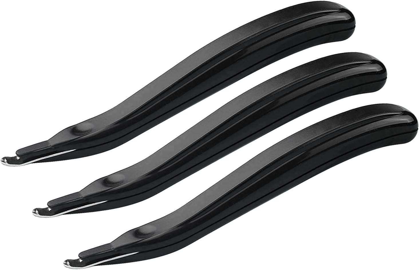 ZZTX 3 PCS Professional Magnetic Staple Remover Puller Rubberized Staples Remover Staple Removal Tool for School Office Home Black : Office Products