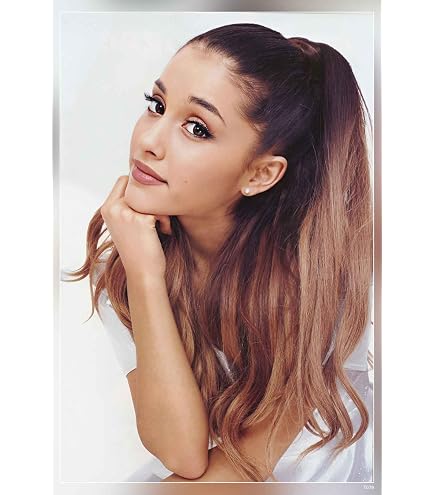 Poster Ariana Grande Sur Toile - Décoration Murale 20x30 Cm, Style Sans Cadre, Pour Chambre Ou Salon
