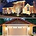 Ustellar 2 Pack 30W LED Flood Light IP66 Waterproof 2100lm 150W Halogen Bulb Equivalent Outdoor Bright Security Lights 2700K Warm White Floodlight Landscape Wall Lights Outsdie Yard Backyard Garage