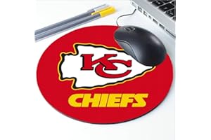 Malogtan Gaming Mouse Pad，Red Yellow Design Football Sport Mousepad with Non-Slip Rubber Base for Laptop and Desktop,Fans Gift for Boy Man Husband