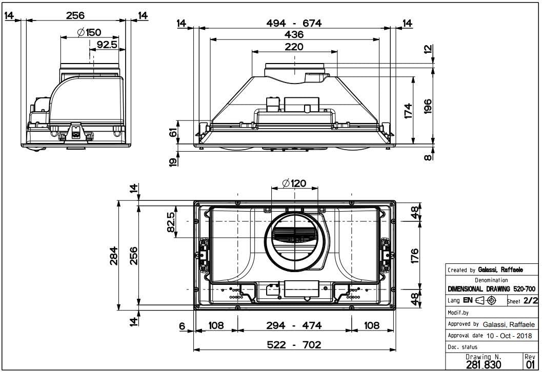 Faber smart ix a52 схема встраивания