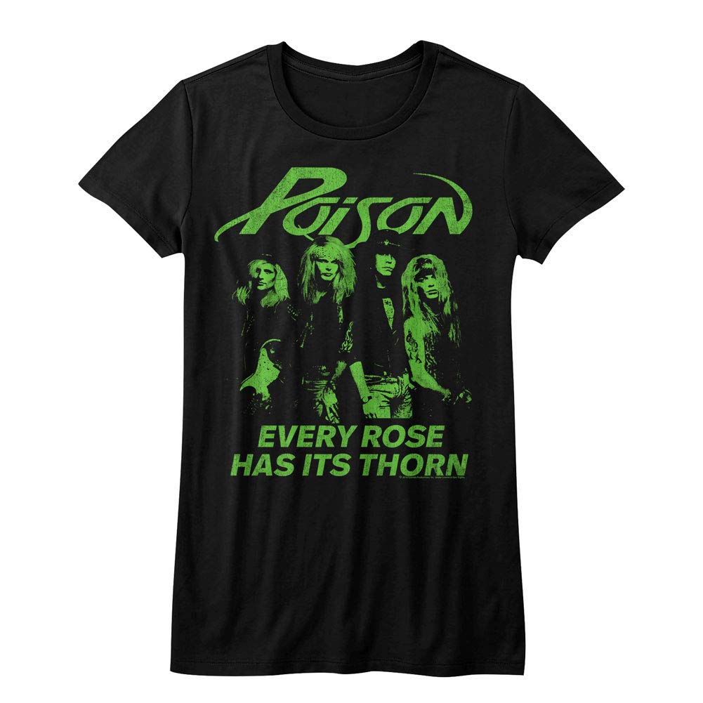 Poison American Rock Band Rock Band Every Rose Has Its N T Shirt Tee 5960 | Pilihax