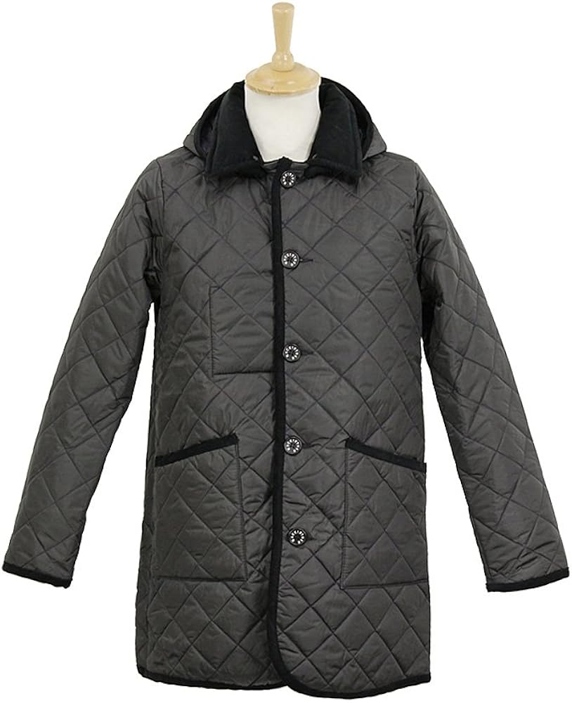 Amazon マッキントッシュ Mackintosh メンズ キルティングコート Waverly Hood チャコール 7166e サイズ42 Qt15 Charcoal 並行輸入品 コート ジャケット 通販