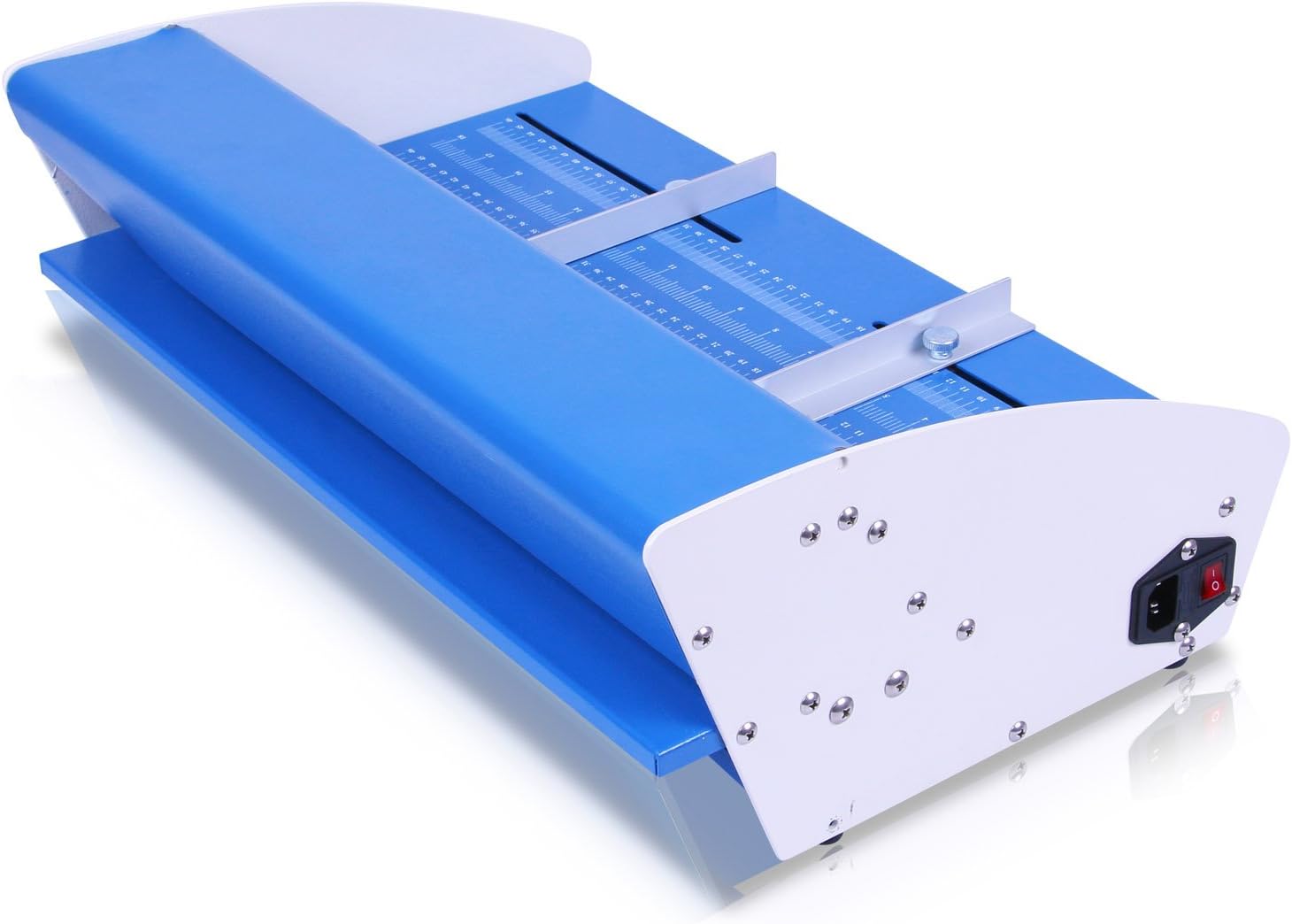 VEVOR Electric Creasing Machine 18 Inch 460mm Paper Creasing Scoring Machine 3 in 1 Creasing Machine with Heavy Duty Metal Present Multi-function : Office Products